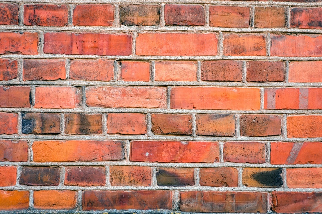 Brick and concrete block exterior wall construction by Pete's Concrete & Masonry in NJ