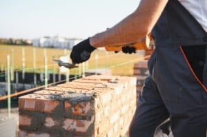 Can Masonry Be Installed in Winter? A North Jersey Homeowner’s Guide 2 Professional winter masonry installation in North Jersey